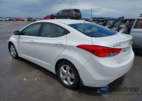 2013 Hyundai Elantra Gls из США, поврежденный, VIN 5NPDH4AE1DH285568